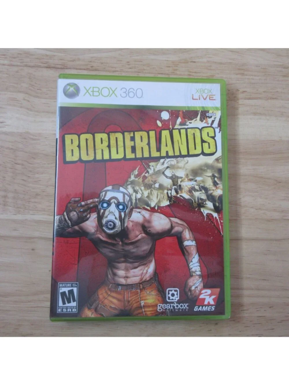 XBOX 360 Bundle 3 Video Games - Borderlands - Brink - Ghost Recon 2